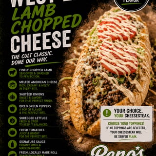 Lamb Chopped Cheese